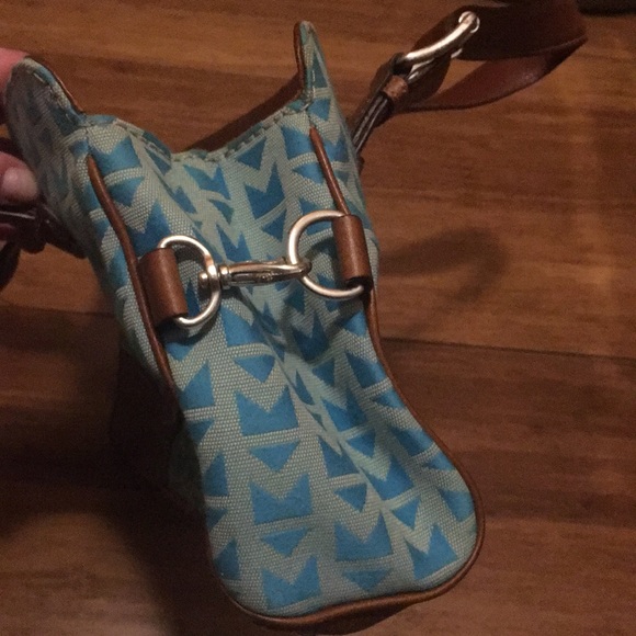 Michael by Michael Kors Brown and Teal Purse - Picture 5 of 8